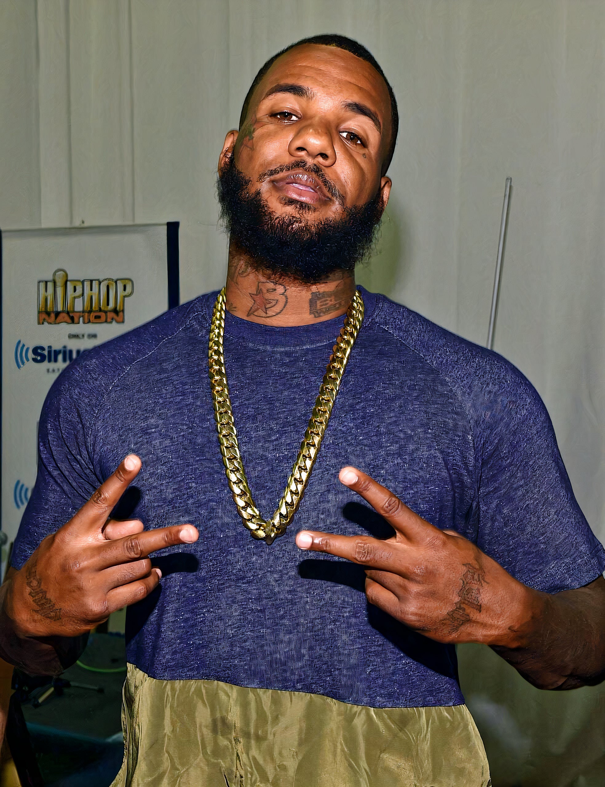 West Coast rapper The Game representing Focus Rich Clothing, representing luxury streetwear backed by hip-hop legends.